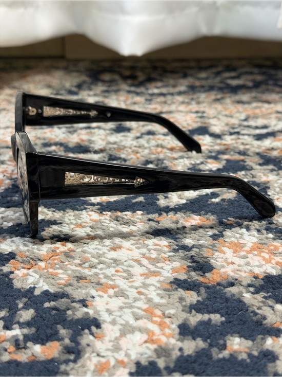 Karen Walker ‘Northern Lights’ Cat-Eye Sunglasses in Black w/ Case main image 10